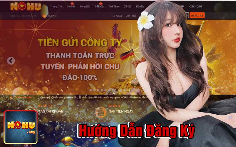 Hướng dẫn cách đăng ký Nohu90